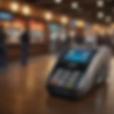 Technology Behind Contactless Payments Illustration of the technology behind contactless payments