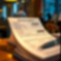 Illustration of a business registration document