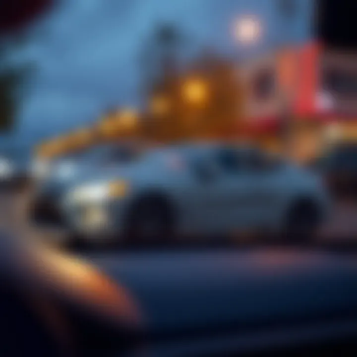 Visual representation of budgeting tips for car owners