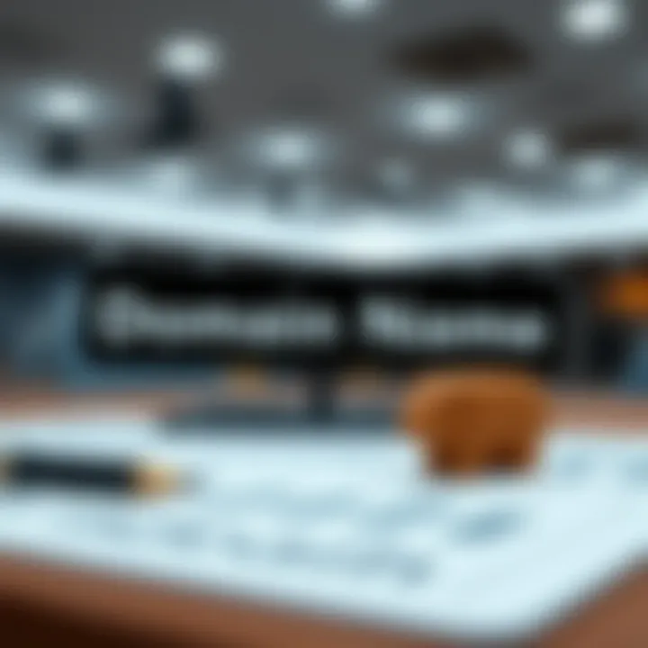 Strategic considerations in selecting domain names