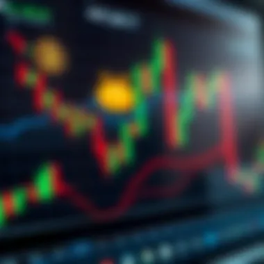Chart demonstrating a bullish candlestick pattern