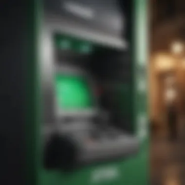 ATM displaying Cash App logo