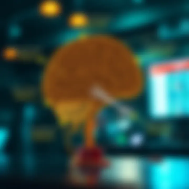 Illustration depicting psychological factors influencing wagering behavior