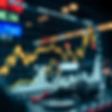 Market Trends in Japanese Companies A graph depicting market trends and performance