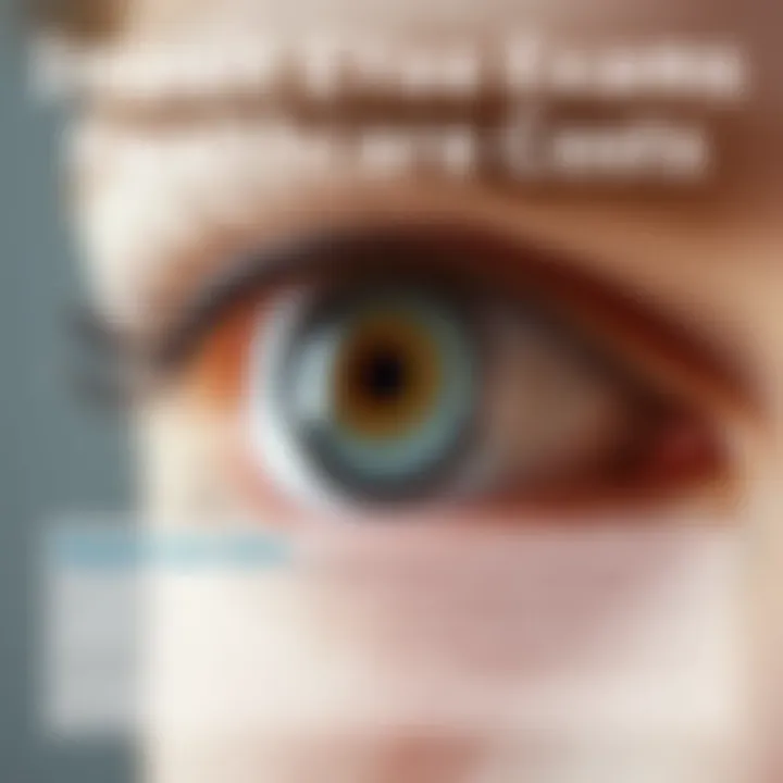 Impact of Regular Eye Exams on Healthcare Costs Infographic about the impact of eye exams on health care costs