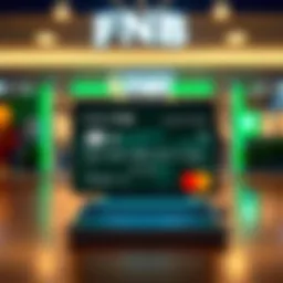 A detailed view of the FNB Global Account features