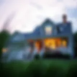 Financial Stability Awaits A serene home showcasing financial stability