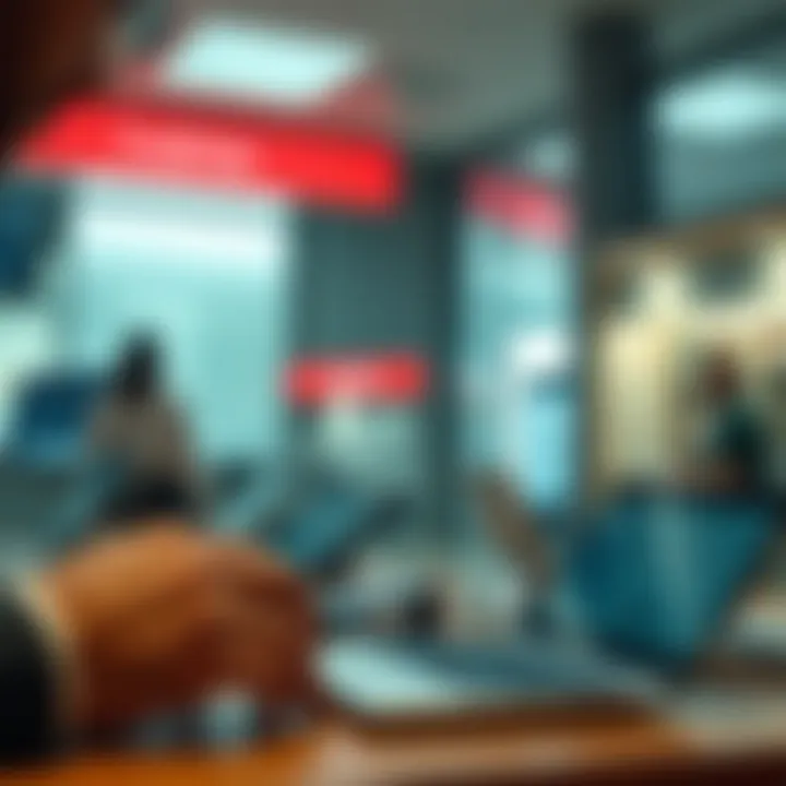 Secure Banking Transactions Illustration depicting secure banking transactions