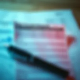 Visual representation of credit report analysis