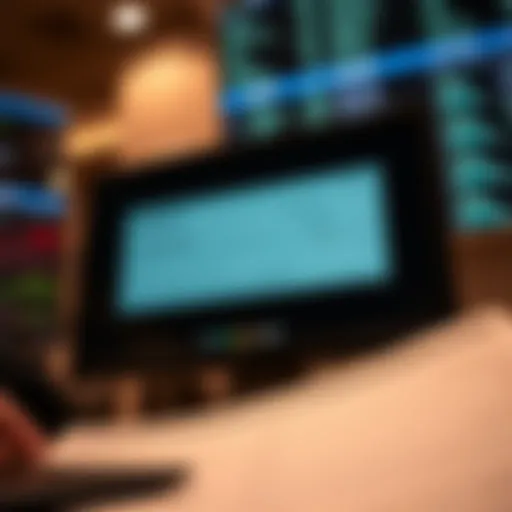 Digital Check Overview A detailed view of a digital check on a computer screen displaying financial data