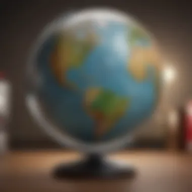 Global Reach of Scotiabank's Money Transfer Services Scotiabank logo with a globe representing international services