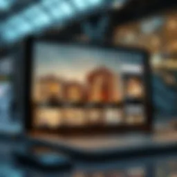 An innovative digital platform displaying property listings