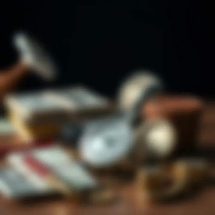 Illustration of tools and resources for financial success