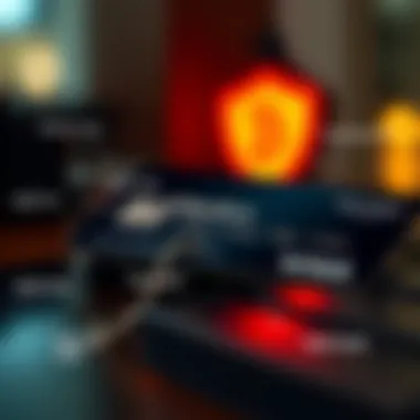 Security Features of Truist Bank Debit Card Visual representation of Truist Bank's security features