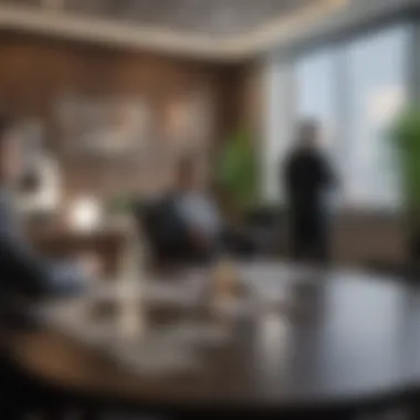 Strategizing Office Rentals in Business Operations A business team discussing office rental strategies