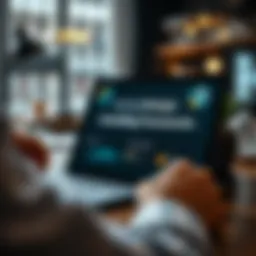 Strategic consulting frameworks on a digital tablet