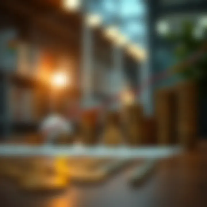 Visual comparison of investment strategies affected by base rate