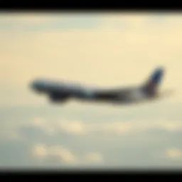 United Airlines aircraft in flight