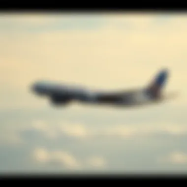 United Airlines in Action United Airlines aircraft in flight